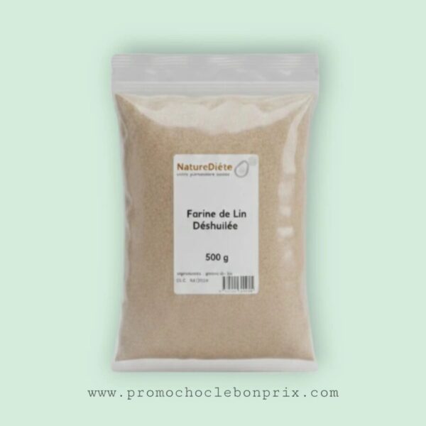 NATUREDIETE FARINE DE LIN 500G KETO