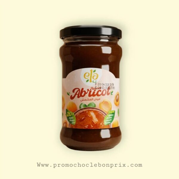 ELA CONFITURE ABRICOTS SANS GLUTEN