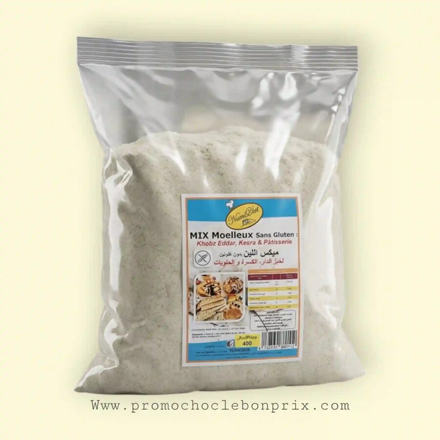 2023/08/1000209090.jpg NUMIDIET FARINE MIX 4KG MIX MOELLEUX – Image 1