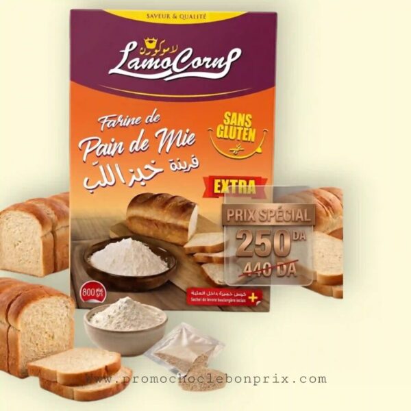 LAMOCORNE FARINE EXTRA PAIN DE MIE PROMO
