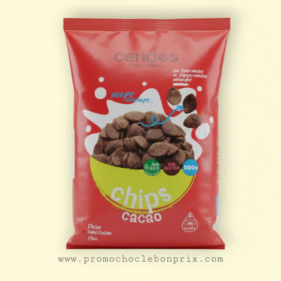2023/10/1000155664.jpg CERIDES CEREAL CHOCO CHUPS SANS GLUTEN 500G – Image 1