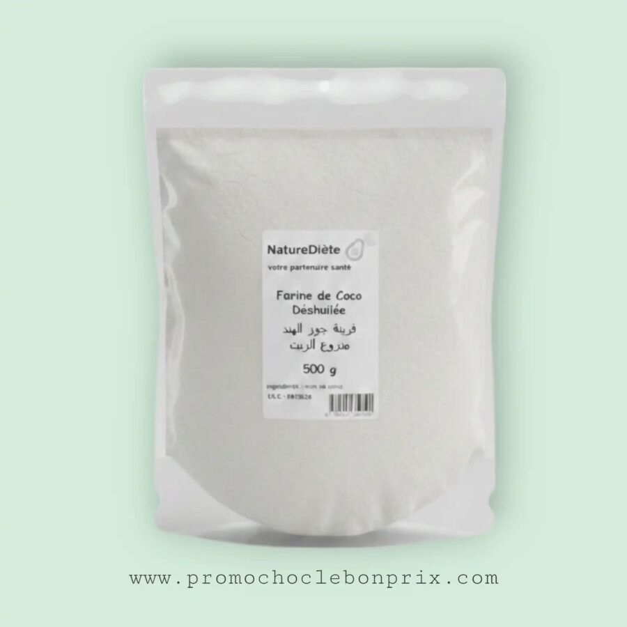 2023/10/1000179184.jpg NATUREDIETE FARINE DE COCO 500G – Image 1