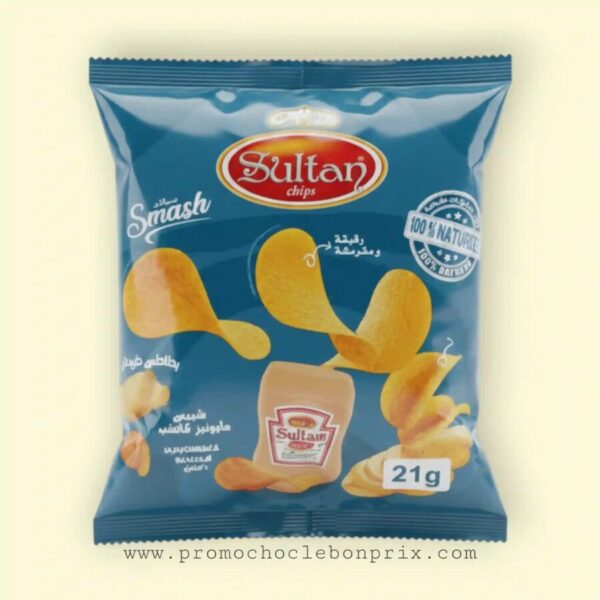 SULTAN CHIPS 21G ORIGINAL SALT CHIPS.