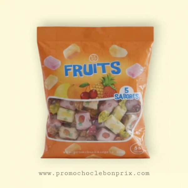 HACENDADO BONBON SANS GLUTEN FRUITS 5 SABORES 300G