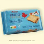 AUCHAN BISCOTTES SANS GLUTEN 225G