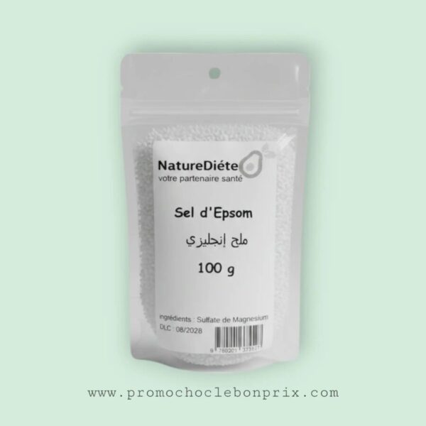 NATUREDIETE SEL D’EPSOM SEL ANGALAIS 100G