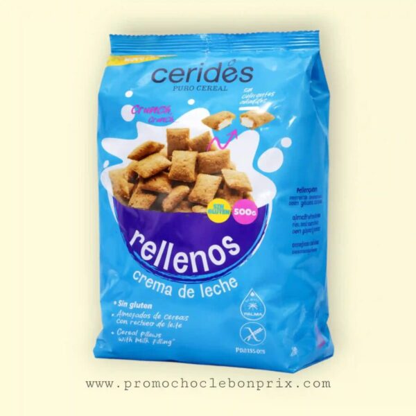 CERIDES CEREAL RELLENOS LECHE