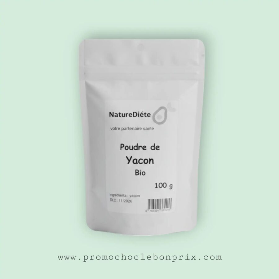 2024/11/1000179216.jpg NATUREDIETE SUCRE DE YACON BIO 100G – Image 1