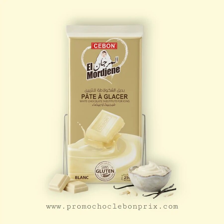 2025/01/1000184893.jpg EL MORDJENE GLAÇAGE 250G CHOCOLAT BLANC – Image 1