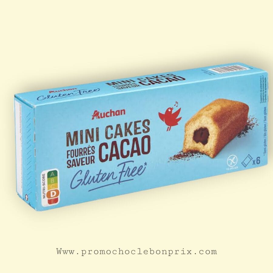 1000000471.jpg AUCHAN CAKE FOURRÉ CACAO – Image 1