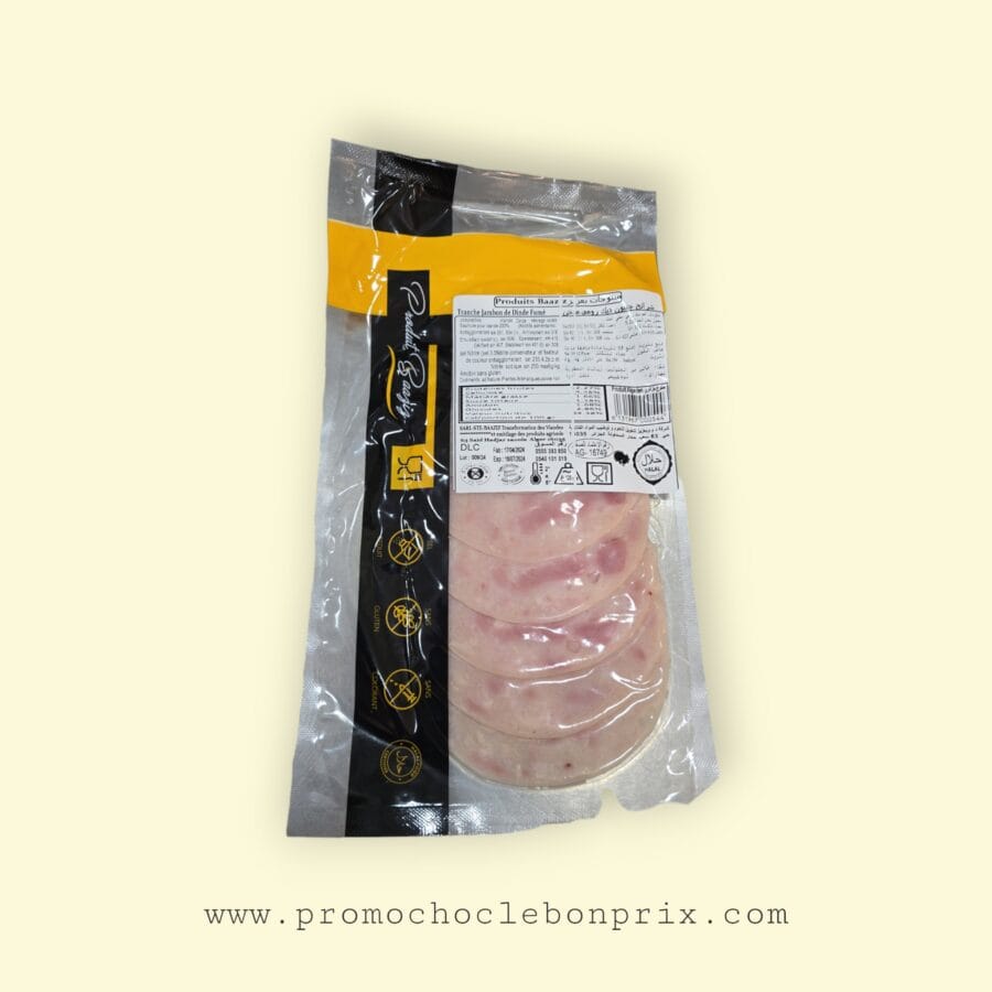 1000005237.jpg BZ CHARCUTERIE TRANCHE JAMBON DE DINDE FUMÉ – Image 1