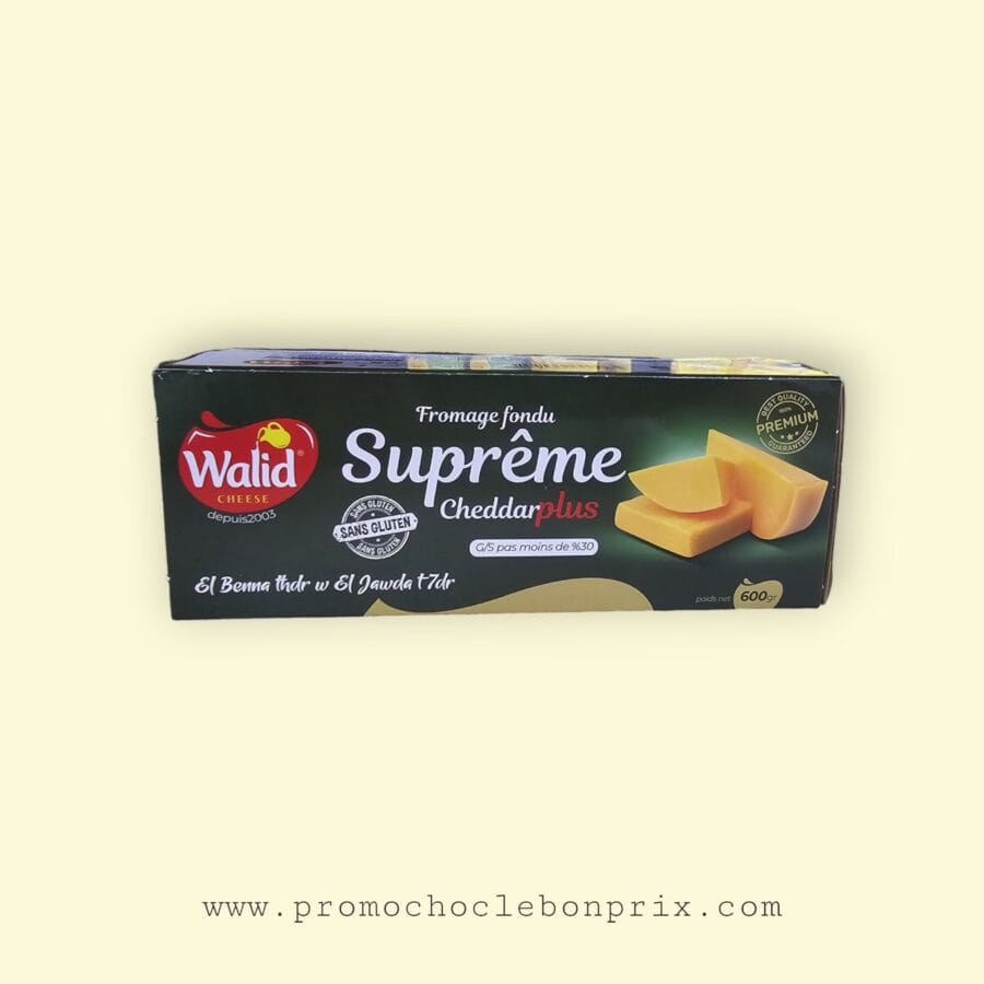 1000008855 WALID SUPRÊME 600G CHEDDAR PLUS – Image 1