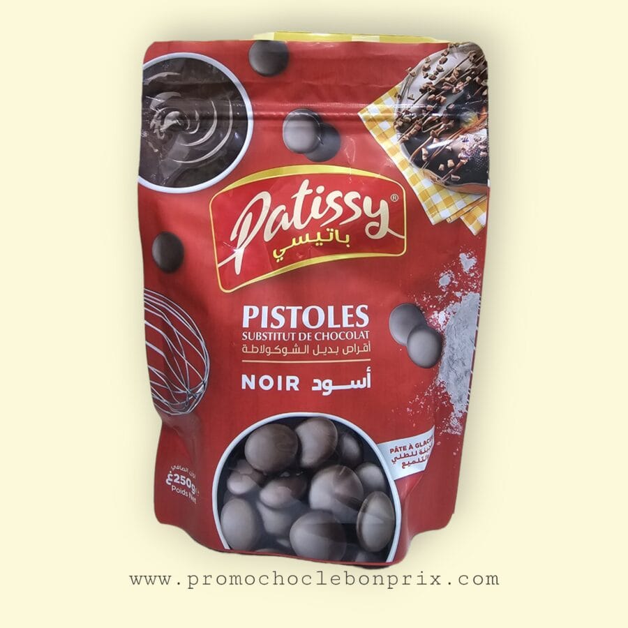 1000009048 PATISSY PISTOLES 250G NOIR – Image 1