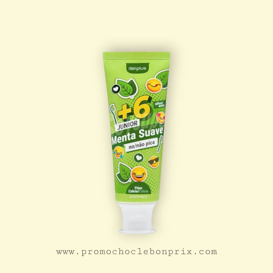 DELIPLUS DENTIFRICE  JUNIOR MENTA SUAVE