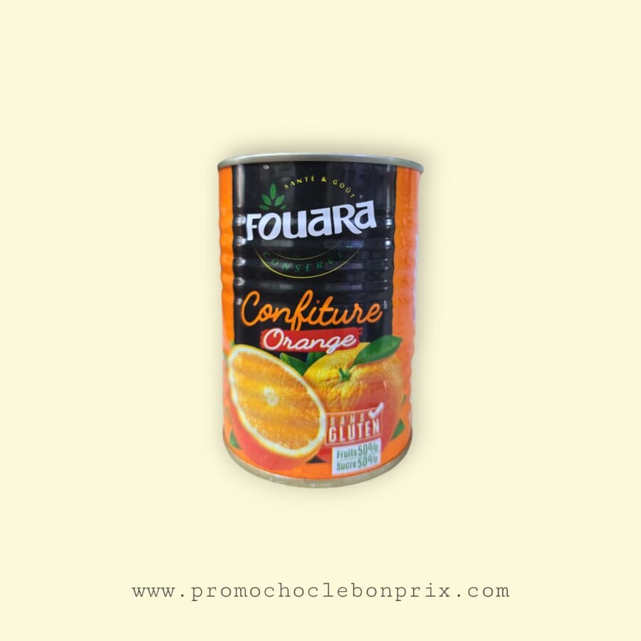1000022459 NOUARA CONFITURE 400G ORANGE – Image 1