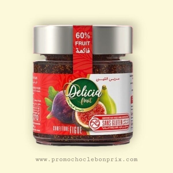 DELICIA CONFITURE SANS GLUTEN FIGUE