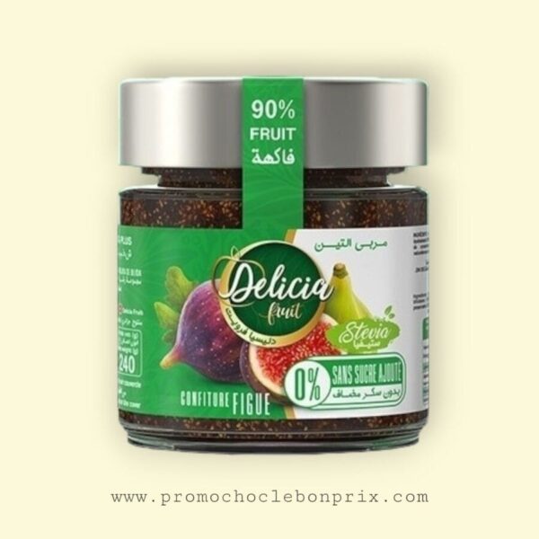 DELICIA CONFITURE SANS SUCRE STEVIA FIGUE