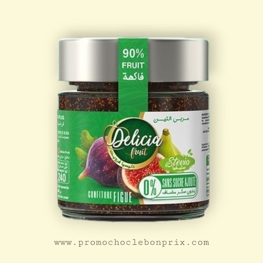 DELICIA CONFITURE SANS SUCRE STEVIA FIGUE