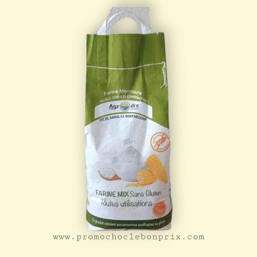 1000023652 AGRODIV FARINE SANS GLUTEN 3KG MIX MULTI-USAGE. – Image 1