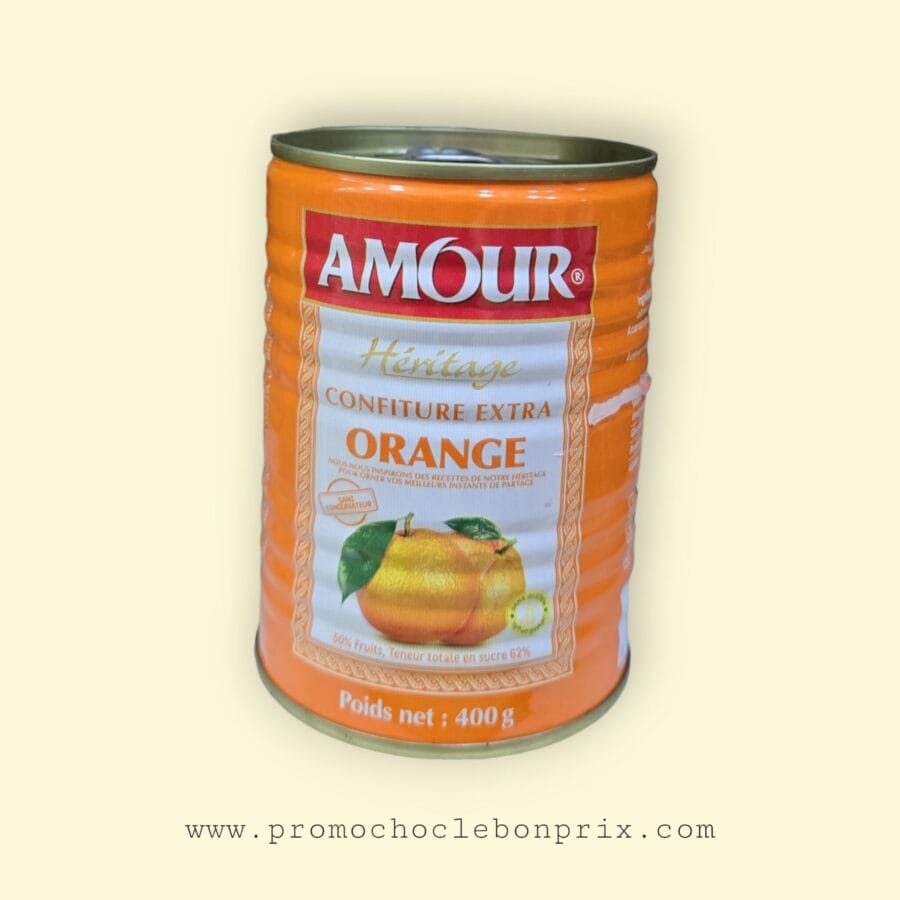 1000023682 AMOUR CONFITURE 400G ORANGE – Image 1