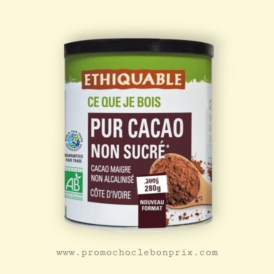 1000025472 ETHIQUABLE CACAO PURE 280G – Image 1
