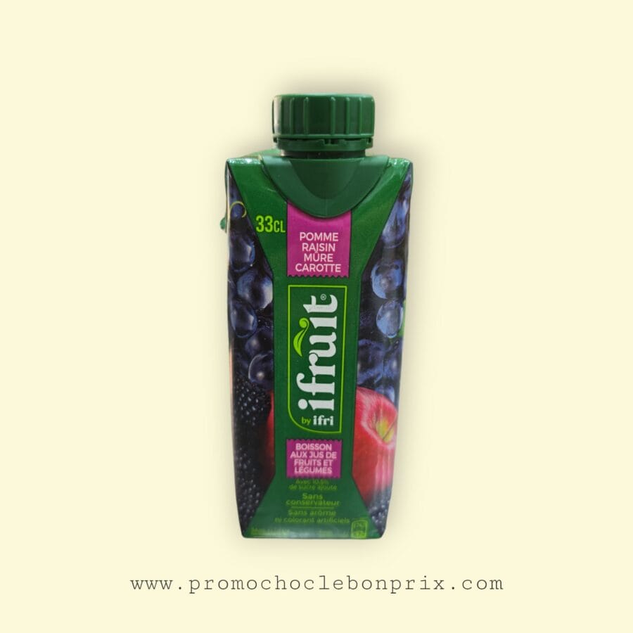 1000025671 IFRUIT 33CL TETRA POMME RAISIN MURE CAROTTE – Image 1