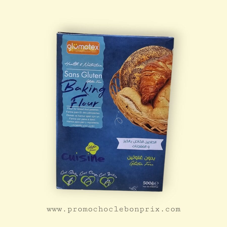 1000025877 GLUMOTEX BAKING FLOUR 500G – Image 1