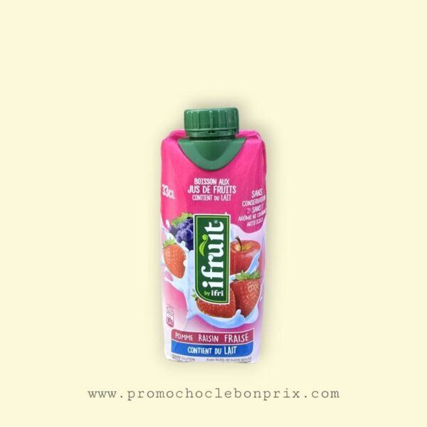 IFRUIT 33CL TETRA AU LAIT RAISIN FRAISE ????