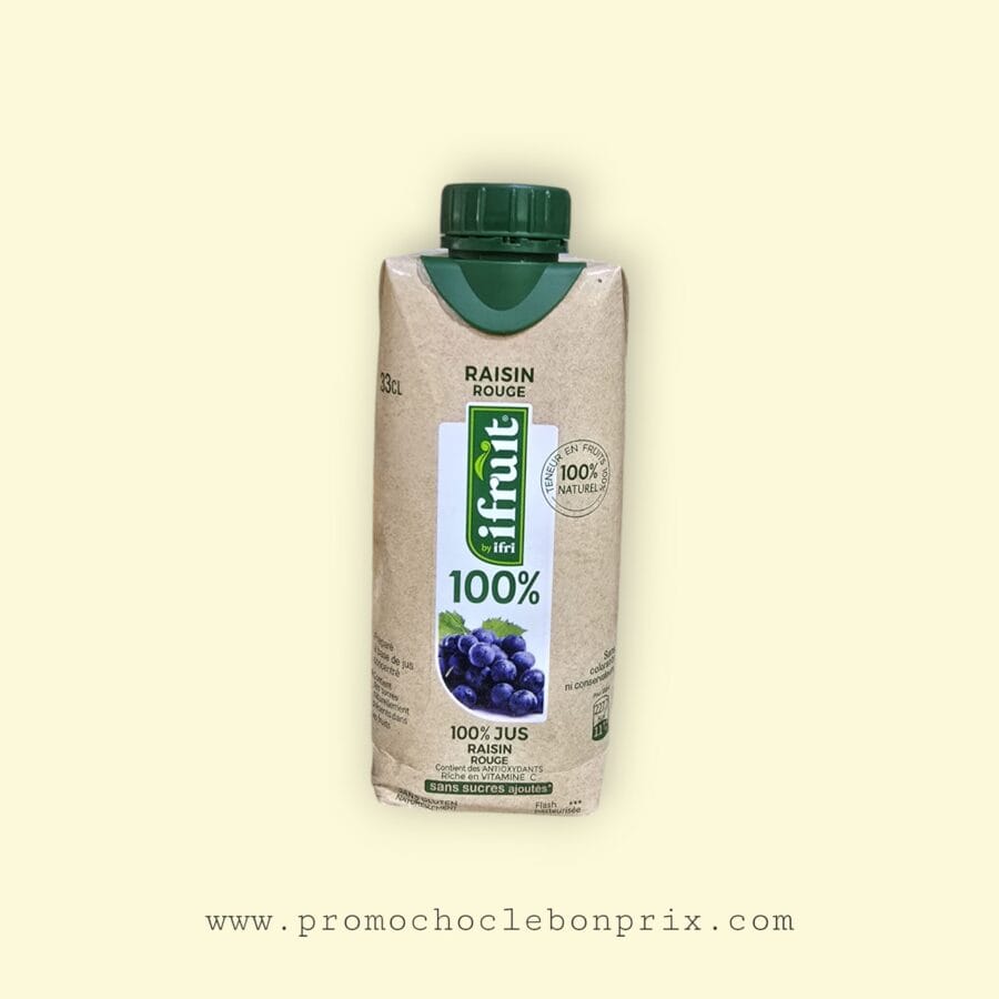 1000031032 IFRUIT 100% TETRA 33CL RAISIN – Image 1