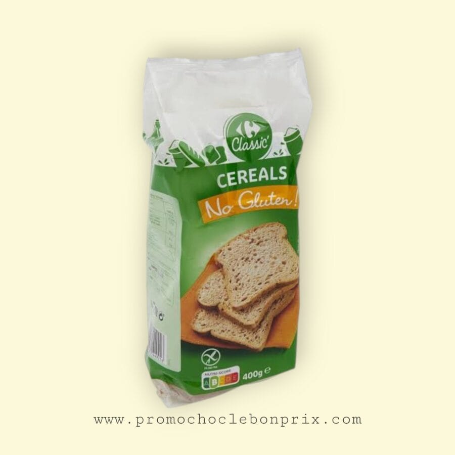 1000031094 CARREFOUR PAINS DE MIE CEREAL 400G – Image 1