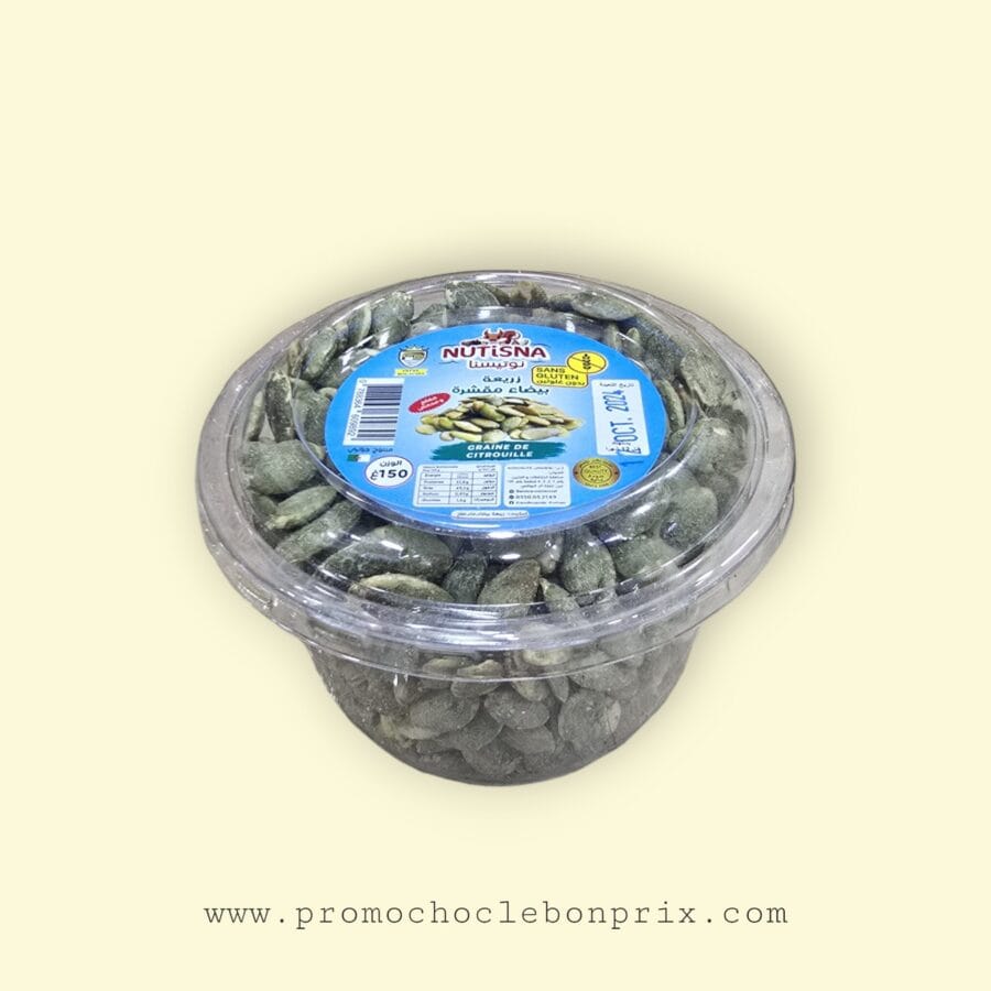 1000033628 NUTISNA 150G GRAINE DE CITROUILLES – Image 1