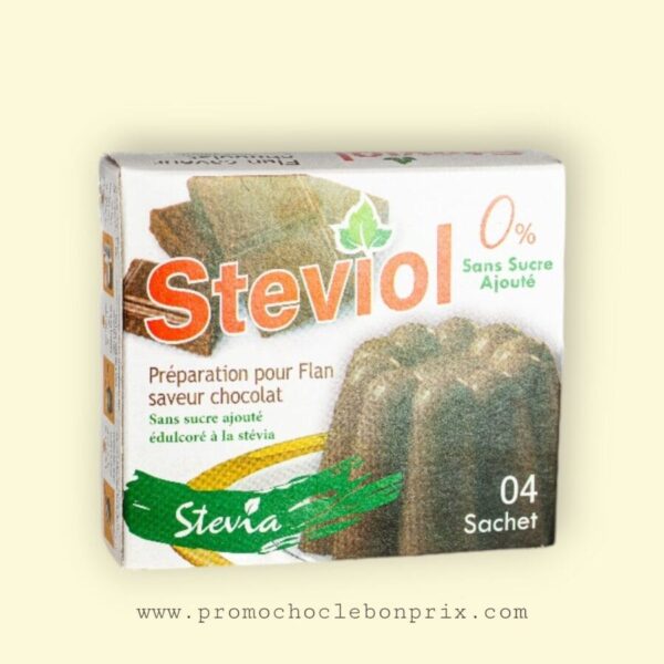 STEVIOL FLAN SANS SUCRE CHOCOLAT