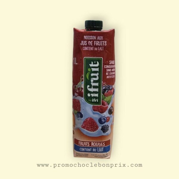 IFRUIT 1L TETRA AU LAIT FRUIT ROUGE