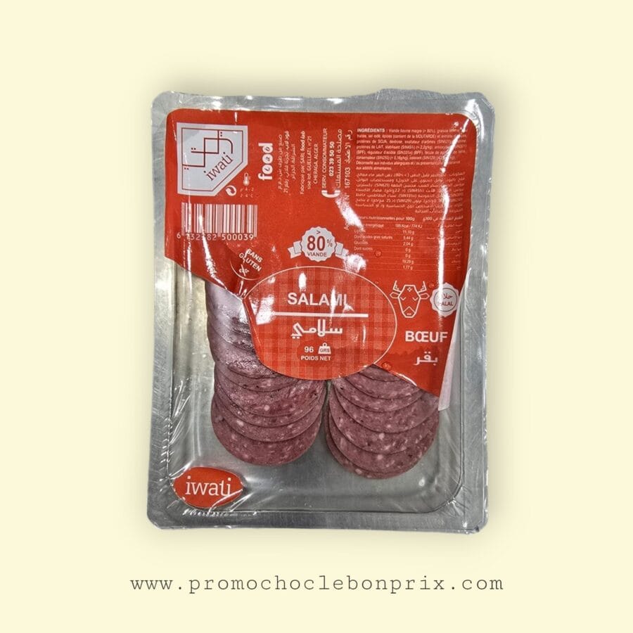 1000037919 IWATI CHARCUTERIE BARQUETTE 96G SALAMI – Image 1
