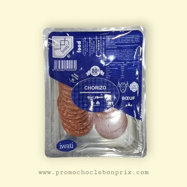 IWATI CHARCUTERIE BARQUETTE 96G CHIRIZO.