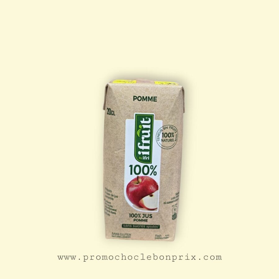 1000038602 IFRUIT 100% TETRA 20CL POMME – Image 1