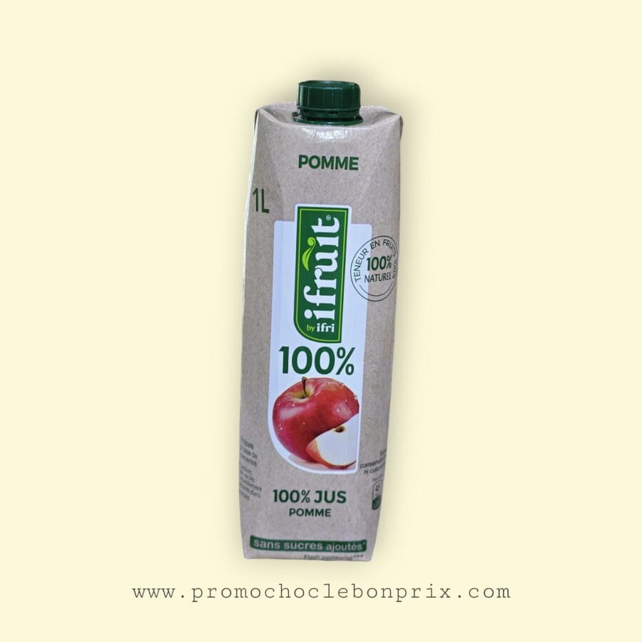 1000039628 IFRUIT 100% TETRA 1L POMME – Image 1
