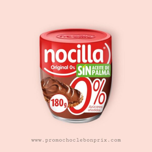 NOCILLA 0% SUCRE 180G