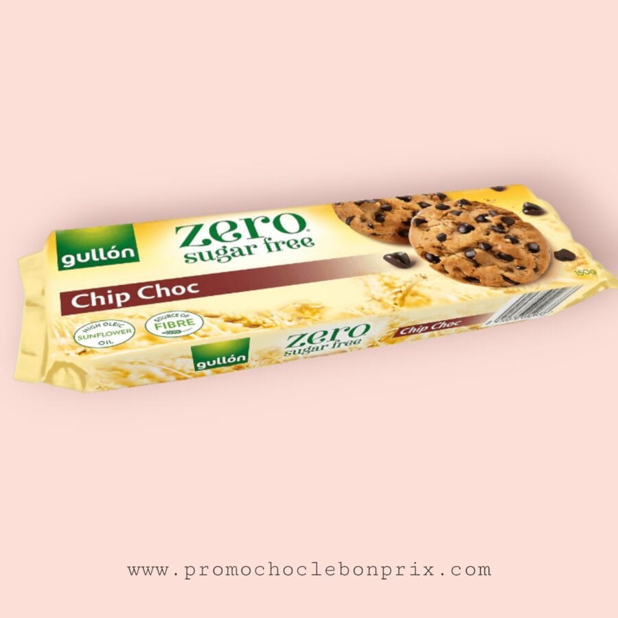 1000040677 GULLON SANS SUCRE CHIPS CHOC – Image 1