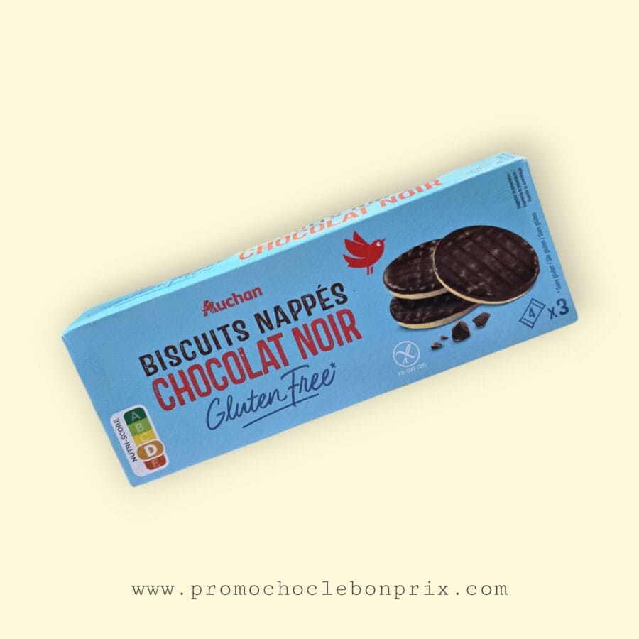 1000042865 AUCHAN NAPPES CHOCOLAT NOIR – Image 1