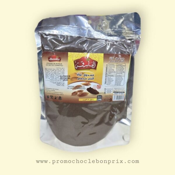 EL BASSIKA POUDRE DE NOYAUX DE DATTE TORRÉFIÉS CAFÉ DE DATTE