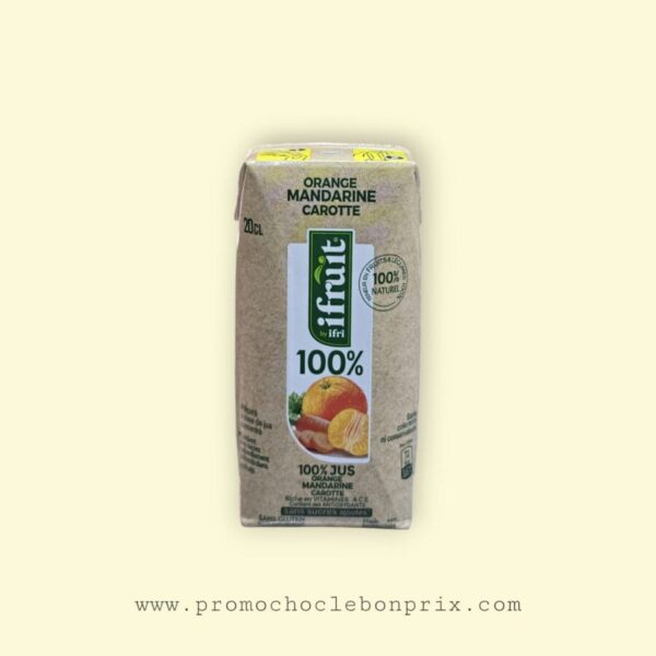 IFRUIT 100% TETRA 20CL ORANGE MANDARINES CAROTTE 🥕