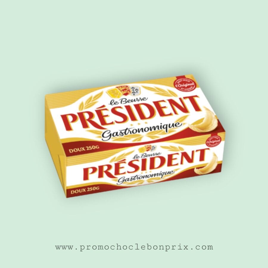 1000054247.png PRESIDENT BEURRE 100/100 225G. – Image 1