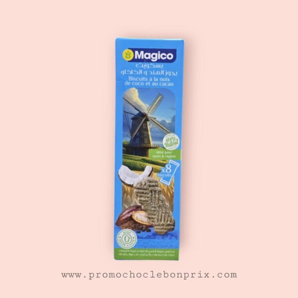 MAGICO BISCUITS SANS SUCRE 130G NOIX DE COCO