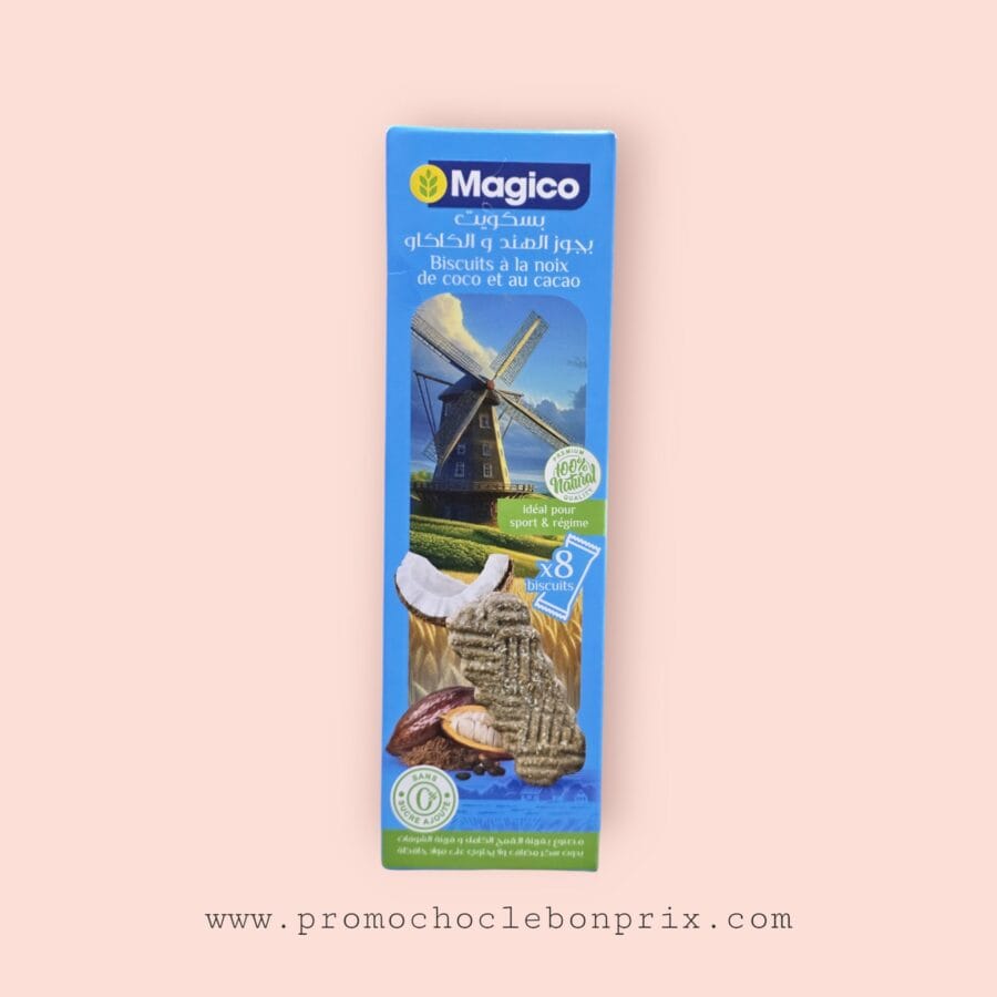 MAGICO BISCUITS SANS SUCRE 130G NOIX DE COCO