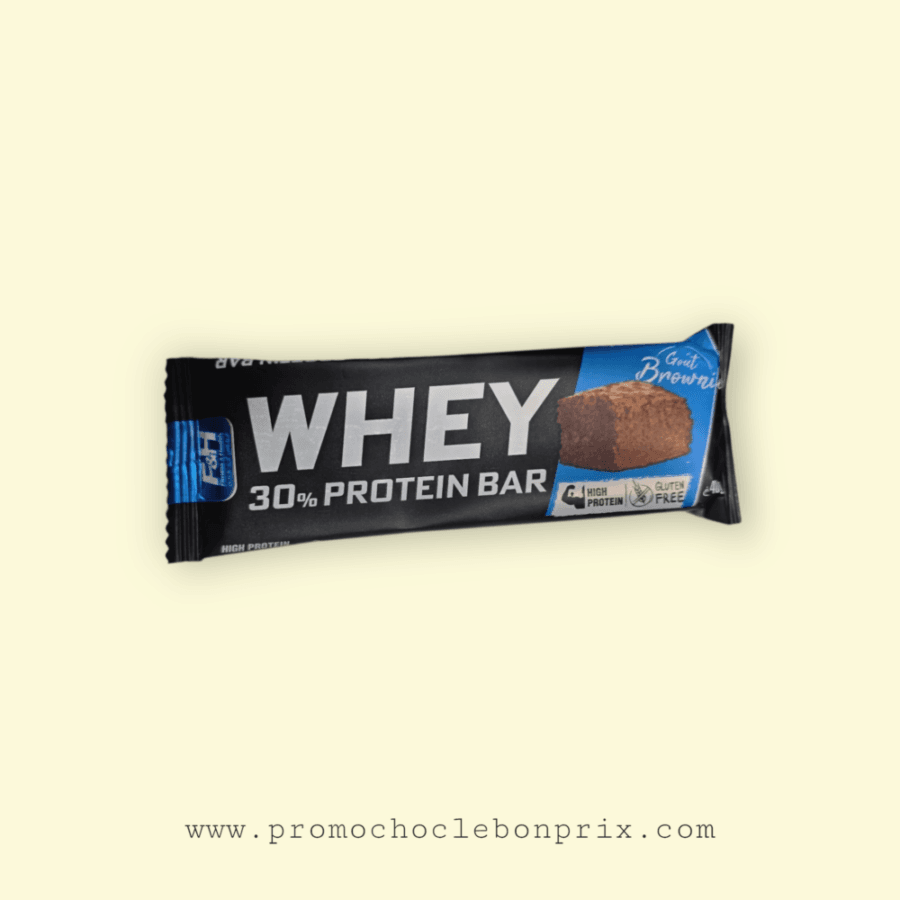 F&H BARS WHEY PROTEIN BROWNIE 40G