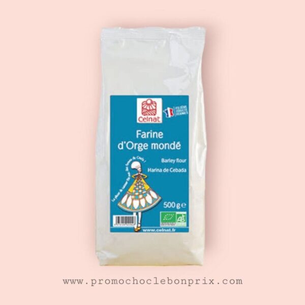 CELNAT FARINE D'ORGE MONDÉ 500G