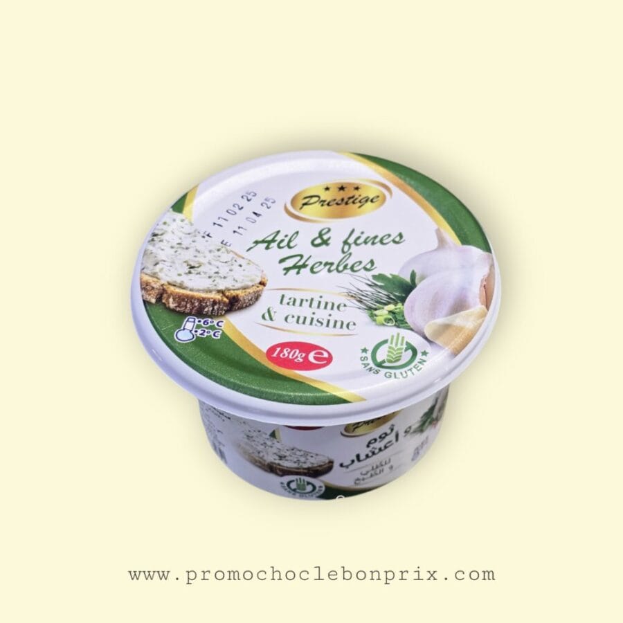 1000059274.png PRESTIGE AIL ET FINES HERBES 180G – Image 1