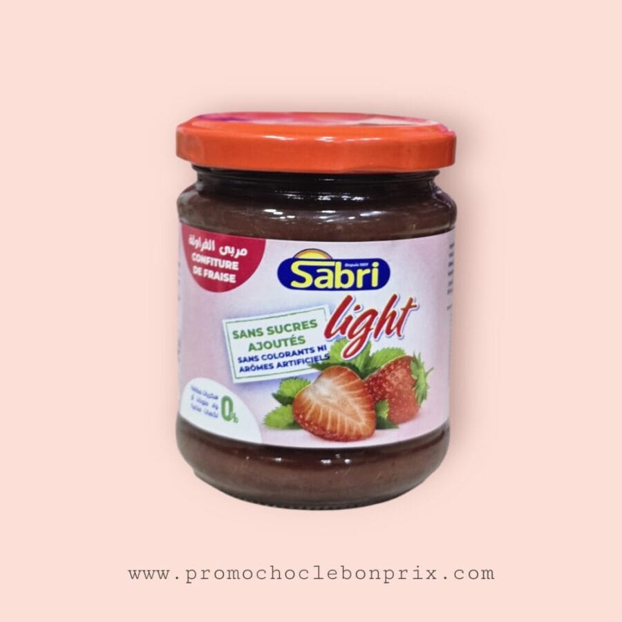 2025/03/1000063467.png SABRI CONFITURE LIGHT FRAISE ???? 240G – Image 1