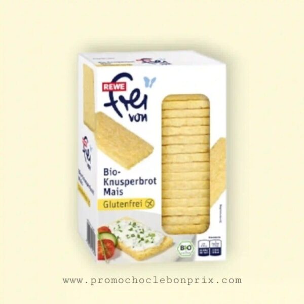 REWE CRACOTTE BIO SANS GLUTEN